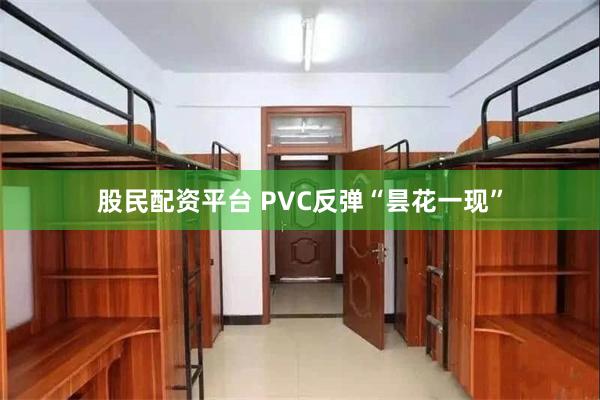 股民配资平台 PVC反弹“昙花一现”